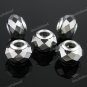 50X SILVER PLATED FACETED CRYSTAL GLASS EUROPEAN CHARM BEADS FINDINGS WHOLESALE