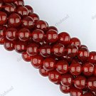 6MM RED AGATE CARNELIAN GEMSTONE ROUND BALL LOOSE BEADS FINDINGS STRAND