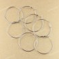 HOOK CIRCLE FASHION HOOP CHARM EARRINGS FINDINGS 40MM/60MM/75MM