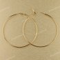 HOOK CIRCLE FASHION HOOP CHARM EARRINGS FINDINGS 40MM/60MM/75MM