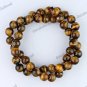8MM TIGER'S EYE GEMSTONE ROUND BALL LOOSE BEADS FINDINGS STRAND 15"