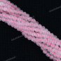 2MM PINK ROSE QUARTZ CRYSTAL GEMSTONE ROUND BALL LOOSE BEADS FINDINGS 1 STRAND