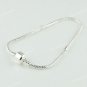 20PCS SILVER SNAKE 17CM EUROPEAN BRACELET FIT CHARM BEADS WHOLESALE