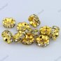 100X CLEAR CRYSTAL SPACER LOOSE BEADS FINDINGS WHOLESALE LOTS 6MM