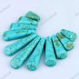 11PCS TURQUOISE HOWLITE GEMSTONE FASHION BEADS PENDANT STRAND
