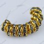 100X GRAY CRYSTAL SPACER LOOSE BEADS FINDINGS WHOLESALE LOTS 6MM