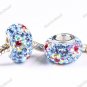 SWAROVSKI CRYSTAL AUTHENTIC 925 STERLING SILVER EUROPEAN CHARM BEAD
