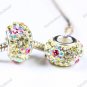SWAROVSKI CRYSTAL AUTHENTIC 925 STERLING SILVER EUROPEAN CHARM BEAD