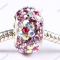 SWAROVSKI CRYSTAL AUTHENTIC 925 STERLING SILVER EUROPEAN CHARM BEAD