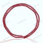 2MM FIRE RED SEA CORAL ROUND BALL LOOSE BEADS FINDINGS 1 STRAND