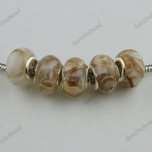 50X SHELL RESIN CHARM EUROPEAN BEADS JEWELRY FINDINGS WHOLESALE LOTS