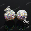 COLORFUL SWAROVSKI CRYSTAL AUTHENTIC 925 SILVER PENDANT