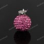 ROSE SWAROVSKI CRYSTAL AUTHENTIC 925 SILVER PENDANT