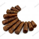 11PCS CHRYSANTHEMUM FOSSIL GROUPWARE GEMSTONE PENDANT BEADS SET