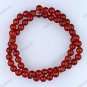 4MM RED AGATE CARNELIAN GEMSTONE ROUND BALL LOOSE BEADS FINDINGS STRAND