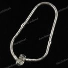 50X WHOLESALE LOTS 18KGP EUROPEAN CHARM BRACELETS 17CM