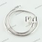 50X WHOLESALE LOTS SILVER EUROPEAN CHARM BRACELETS 17CM