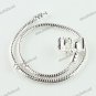 50X WHOLESALE LOTS SILVER EUROPEAN CHARM BRACELETS 17CM