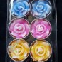 Smell flower aromatic candle in cap
