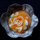 Flower aromatic candle in kala