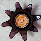 Flower Glass put candle