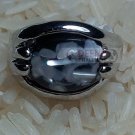 Balck Stone Ring by handmade