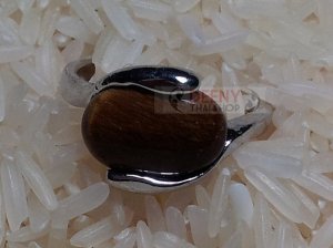Brown Stone Ring by handmade