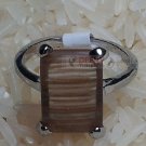 Brown Stone Ring by handmade