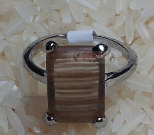 Brown Stone Ring by handmade