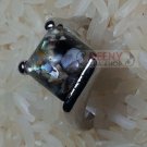Black&Brown Stone Ring by handmade 3
