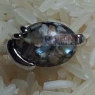Balck&Brown Stone Ring by handmade 2