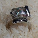 Balck&Brown Stone Ring by handmade 1