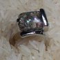 Balck&Brown Stone Ring by handmade 1