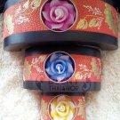 Art paint set Semicircle wood put Candle by handmade