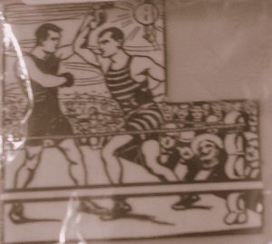 Boxing Motif Switch Plate