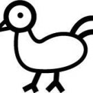 stick chick sticker
