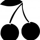 CHERRIES STICKER