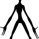 ALIEN WHO STICKER DECAL