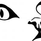 CAT FACE STICKER