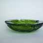 Vintage green ashtray