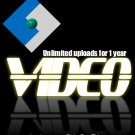 One year registration - Video community - Unlimited Uploads