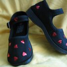 Beautiful Valentine Black Mary Janes
