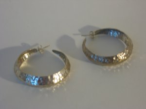 Sterling Silver Loop Earrings