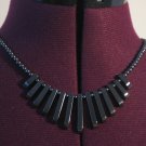 Modern Style Black Necklace
