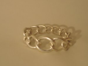 Sterling Silver Bracelet with Loops