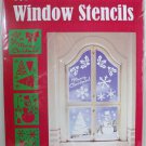 CHRISTMAS WINDOW STENCIL SET NEW