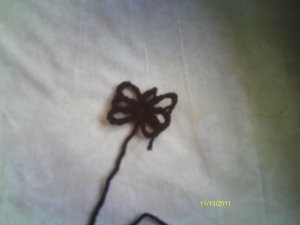 Black Butterfly Bookmark