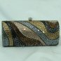 VINTAGE SCROLL SWAROVSKI CRYSTAL EVENING BAG