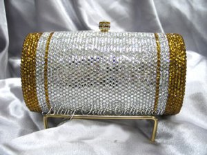 Elegant Secret Scroll Crystal Bag