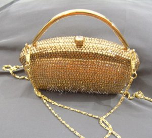Gold Lady Evening Bag